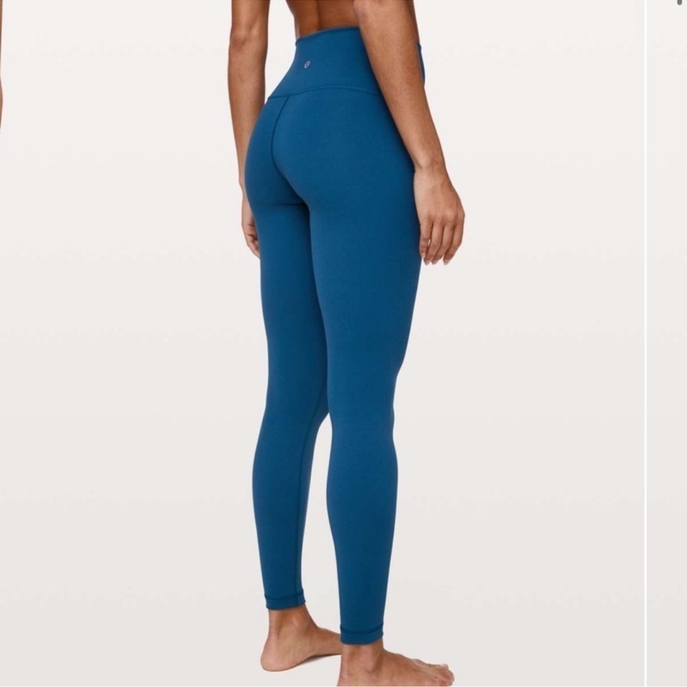 Lululemon Wunder Under High Rise Legging in Deep Marine Size 2 28” - Picture 2 of 10